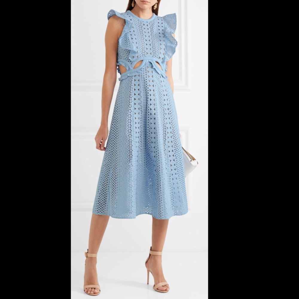 SELF-PORTRAIT
Cutout Lace Dress